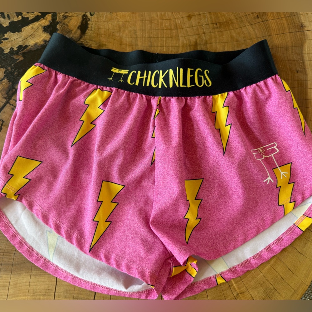 Chicken legs running shorts